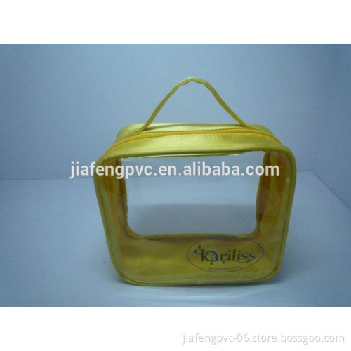 Stain Toiletry & Wash Bag with PVC Window